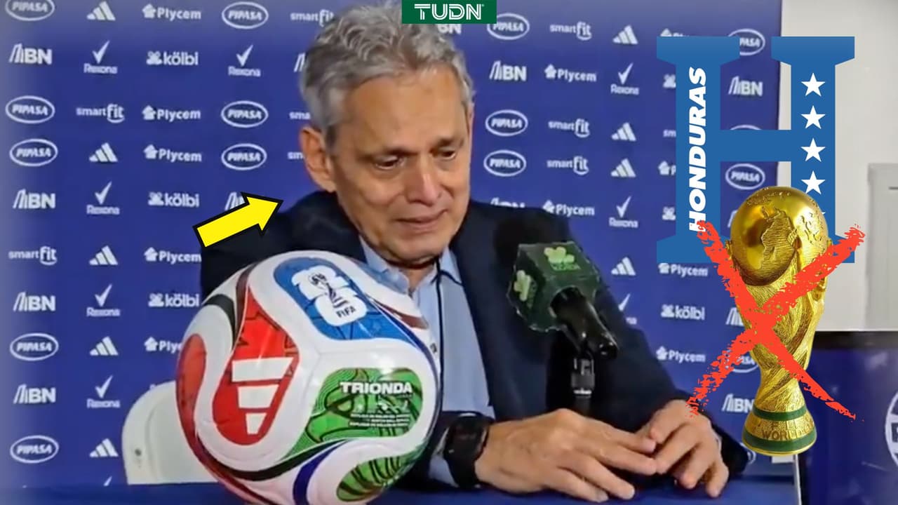 DT de Honduras se rompe en plena conferencia tras quedar fuera del Mundial