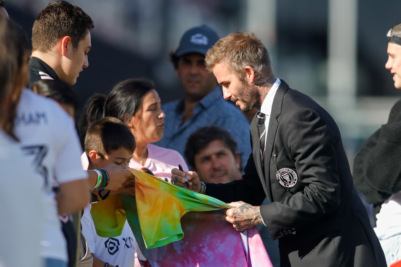 David Beckham presenció el último partido como local de Inter Miami CF en 2021.
<br>