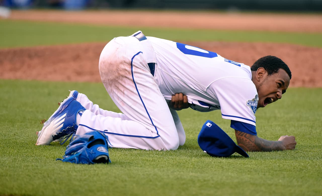 El lanzador dominicano Yordano Ventura fue uno de los pilares en la consecución del título de la Serie Mundial en 2015 de los Kansas City Royals.