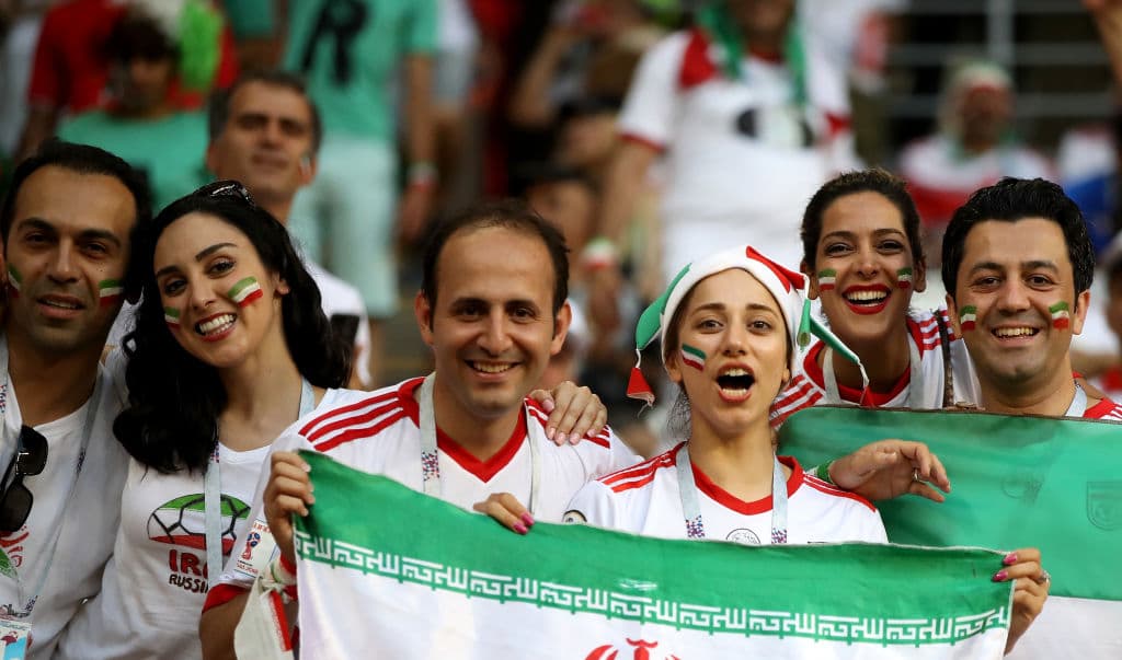 Tremendo ambiente el que armaron portugueses e iraníes de cara al último juego de sus selecciones en la fase de grupos del Mundial Rusia 2018 en Mordavia Arena en la ciudad de Saransk.