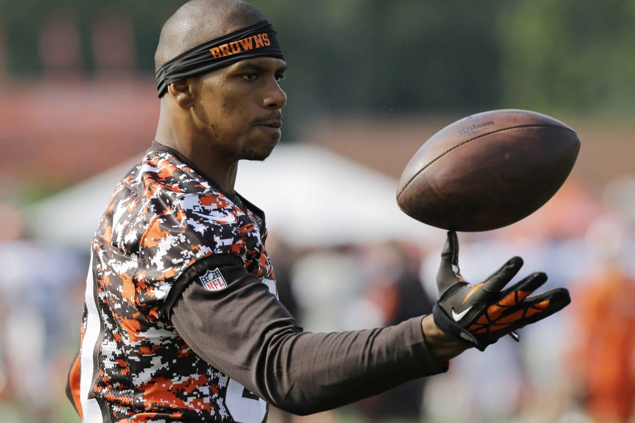Terrelle Pryor visitó a los New England Patriots que probaron al ahora receptor