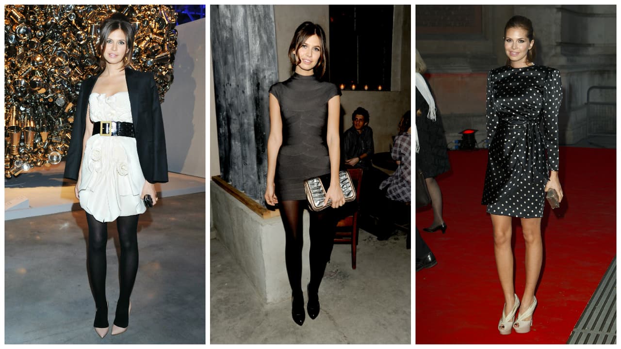 Es hija de un hombre de negocios que tiene empresas de petróleo en Rusia y ella vive en el mundo de la alta costura entre Nueva York y París.