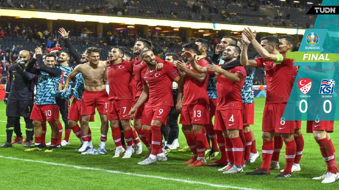Con sufrimiento, Turquía empató con Islandia y se clasificó