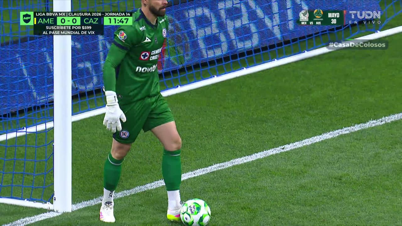 ¡TIRO ATAJADO! disparo por Brian Rodríguez.