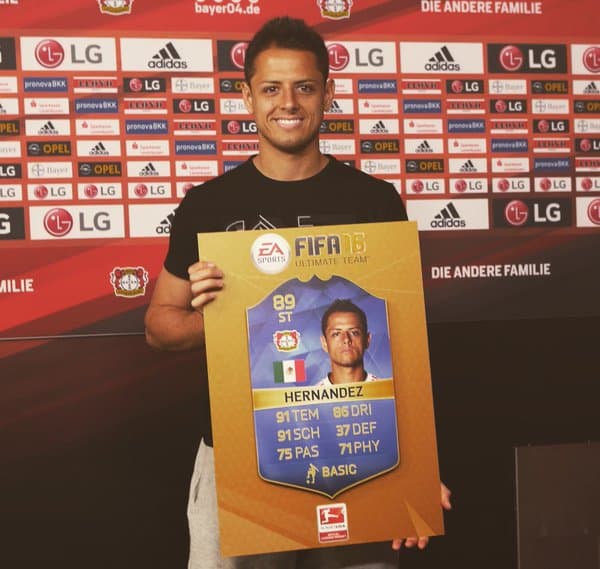 "Chicharito" incluido en el FIFA Ultimate Team de la Bundesliga