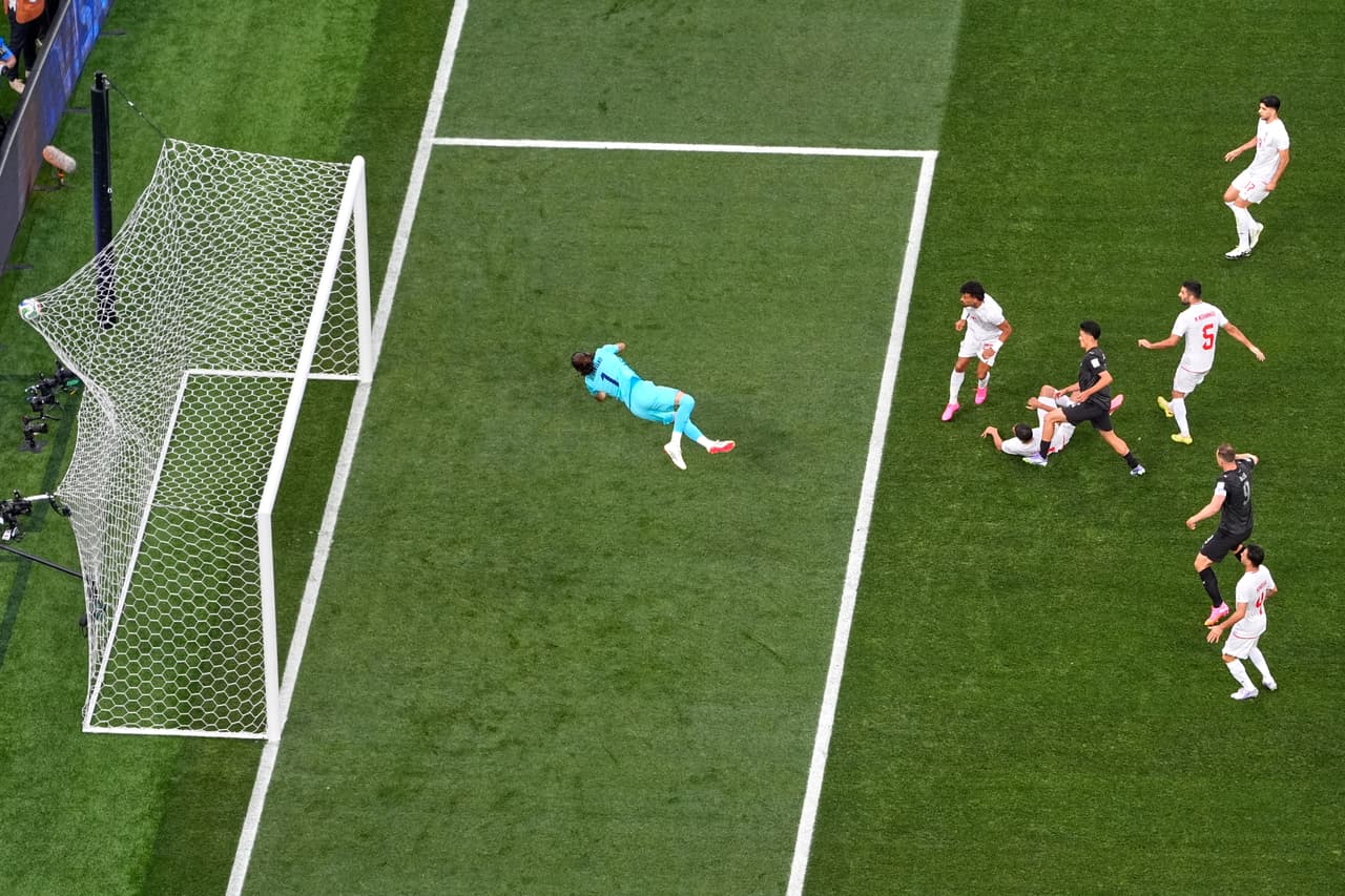 Las mejores imágenes del histórico partido de Irán contra Nueva Zelanda en Estados Unidos
