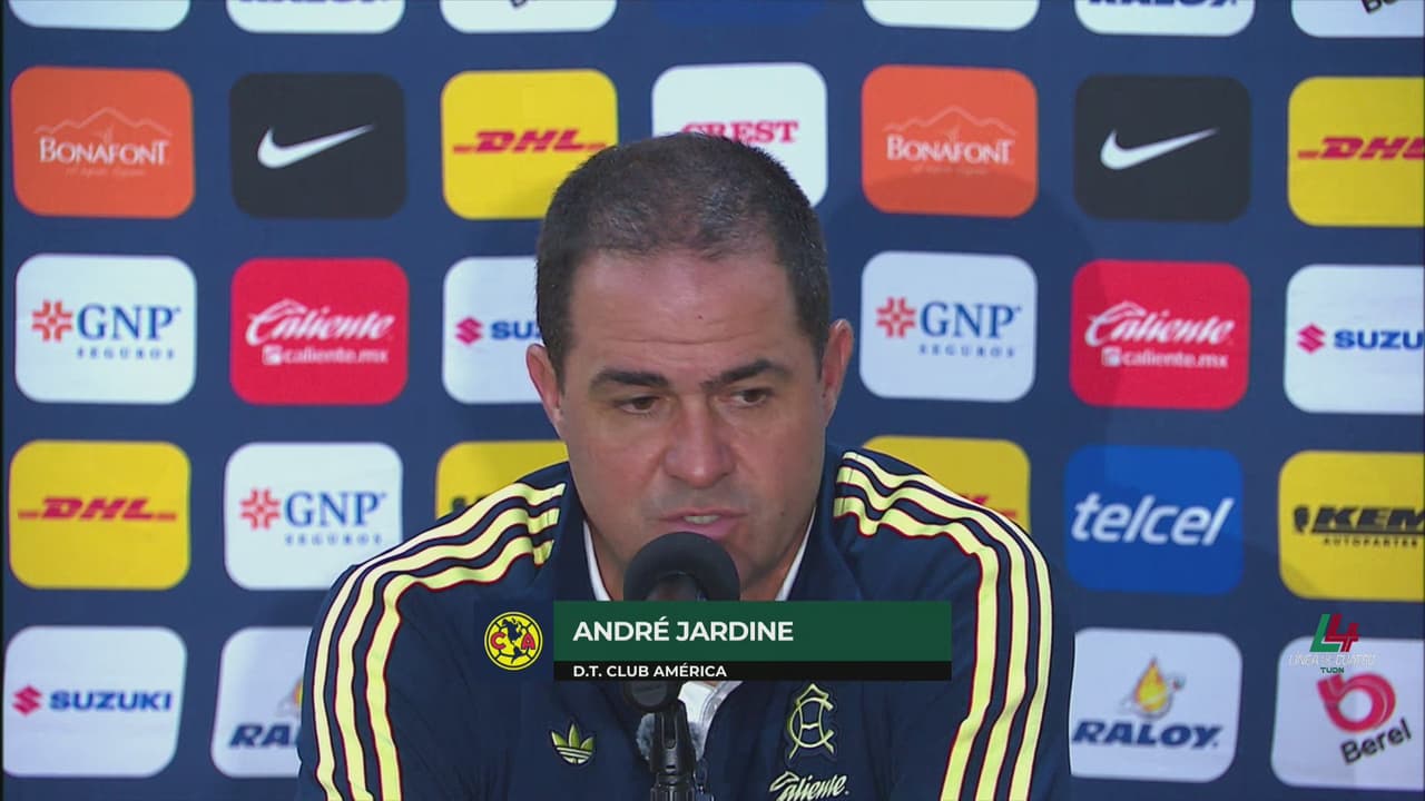 André Jardine habla de su futuro como estratega de las Águilas