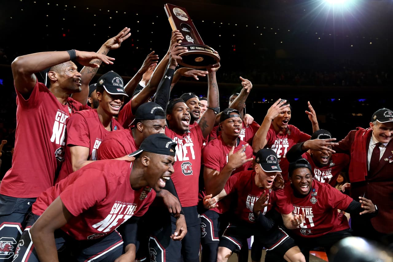 South Carolina se enfrentará contra Gonzaga, mientras que North Carolina chocará contra Oregon.