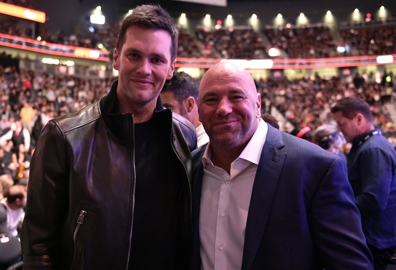 El presidente de UFC intenta convencer a Tom Brady de ir a Raiders