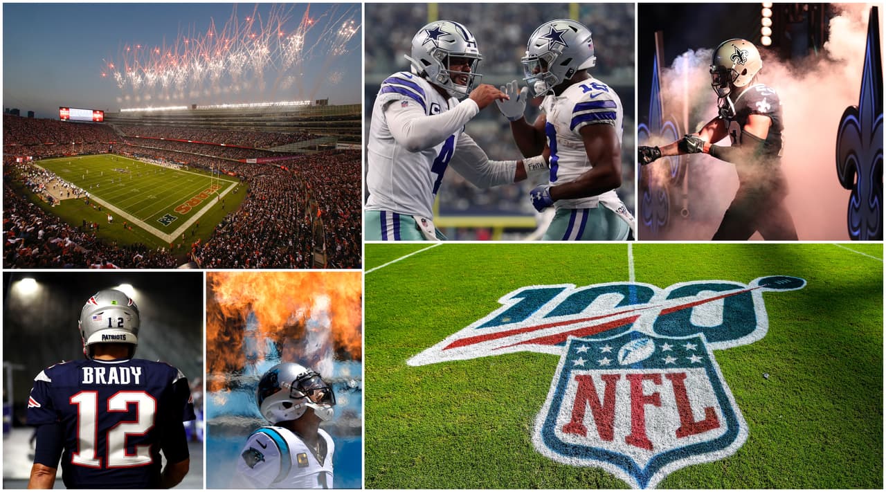 Así se desarrolló la jornada inaugural en la NFL.