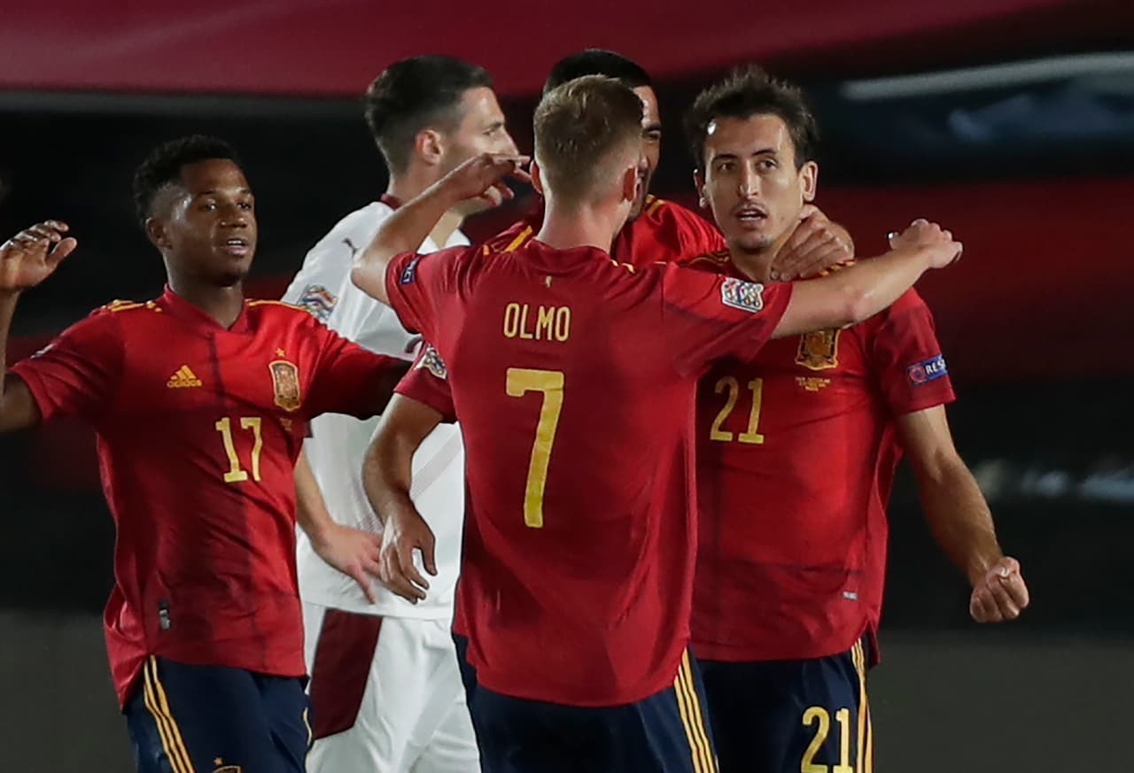 España despachó a Suiza en la UEFA Nations League | Bastó un error defensivo para que los ibéricos sumar tres unidades en la tercera fecha de la competición.