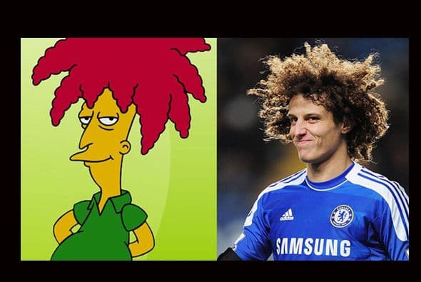 David Luiz tampoco tendría mayor problema para convertirse en 'Bob Patiño'. (Foto: Twitter)