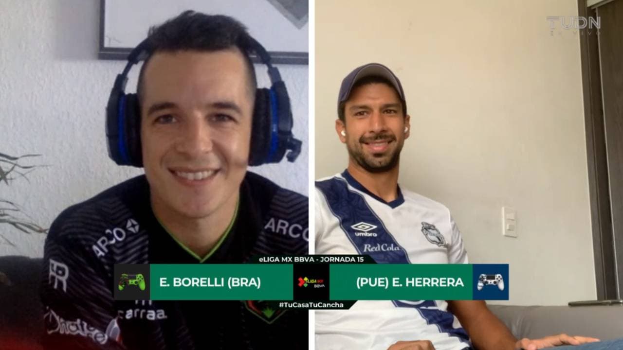 Eder Borelli y Eduardo Herrera empataron a dos goles en la eLiga MX.