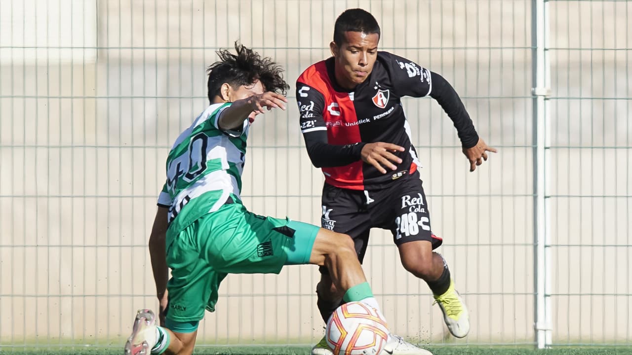 Atlas Sub 18 aún aspira al bicampeonato tras derrotar a Santos