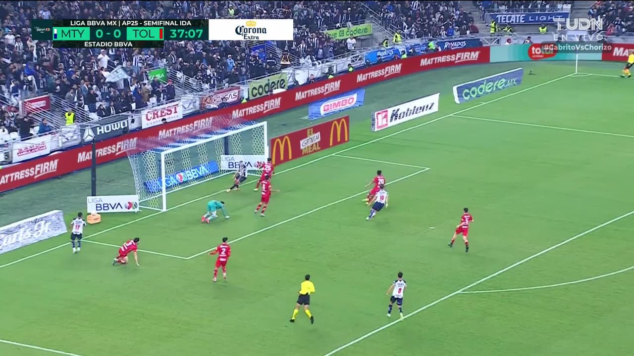 ¡TIRO ATAJADO! disparo por Jesús Corona.