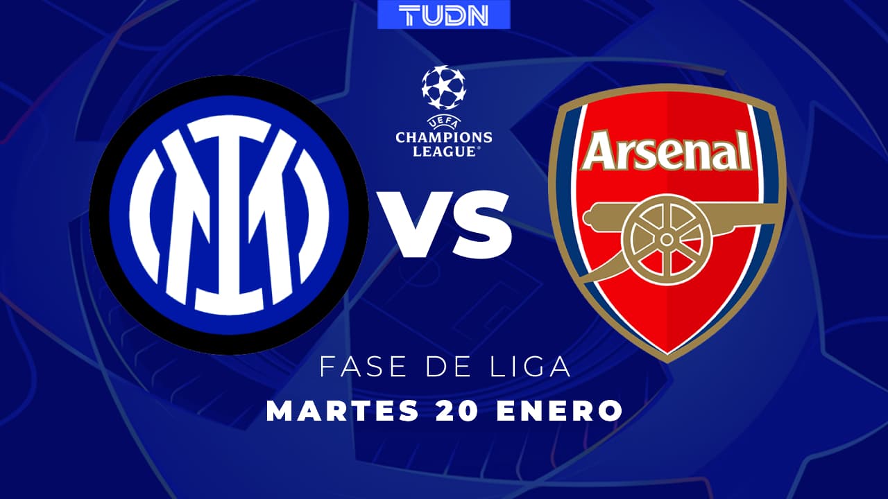Así puedes ver el partido Inter de Milán vs. Arsenal de Champions League