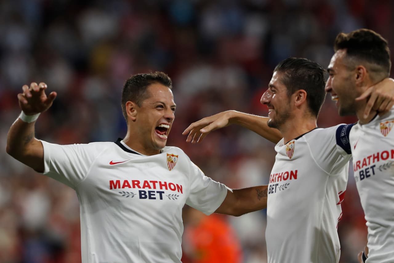 El sevilla del mexicano Javier Hernández tiene un día de campo ya que ya tienen asegurado el primer lugar del grupo A con 15 unidades y se enfrentarán al segundo ligar del grupo APOEL Nicosia.