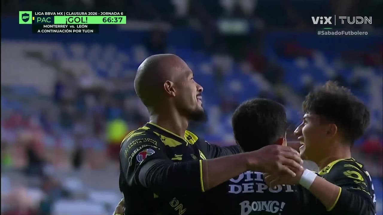 ¡Golazo del Rey Salomón! La defensa del Atlas lo deja solo y el venezolano firma el tercero