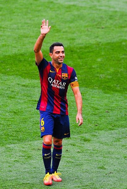 Xavi se fue sin anotar, pero la ovación que se llevó en el minuto 85 fue mucho mejor que conseguir un 'hat trick'.