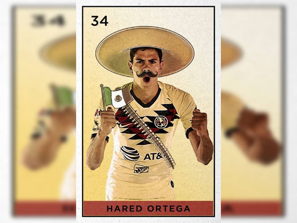 Los jugadores americanistas al estilo de la Revolución Mexicana para conmemorar el 20 de noviembre.