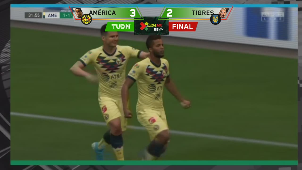¡La firmó! Giovani marcó gol y América ganó en la eLiga MX