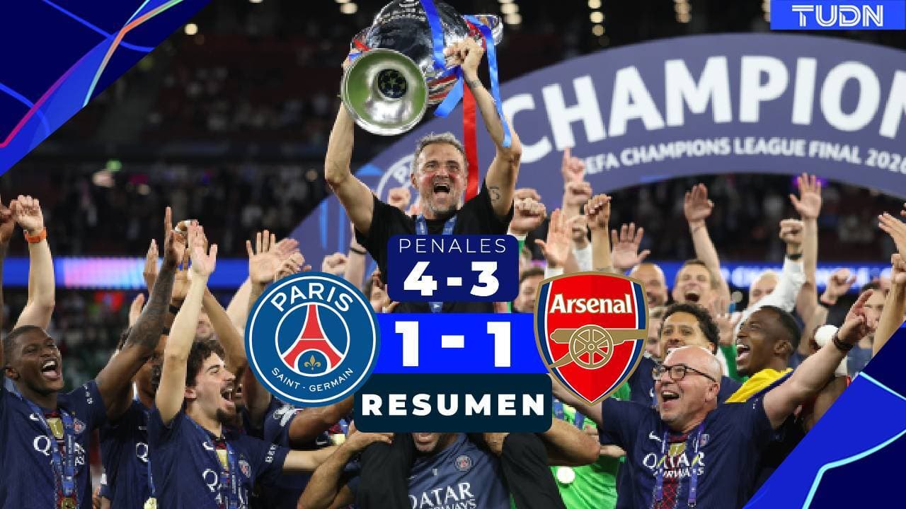 Resumen | ¡PSG es bicampeón de la UEFA Champions League! La segunda orejona para los parisinos