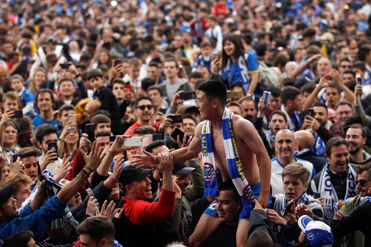 La euforia se tomó al Espanyol, vencedor 2-0 contra Real Sociedad, donde fue titular el mexicano Héctor Moreno. Así le arrebató el cupo a Europa League en la última jornada de la Liga de España.