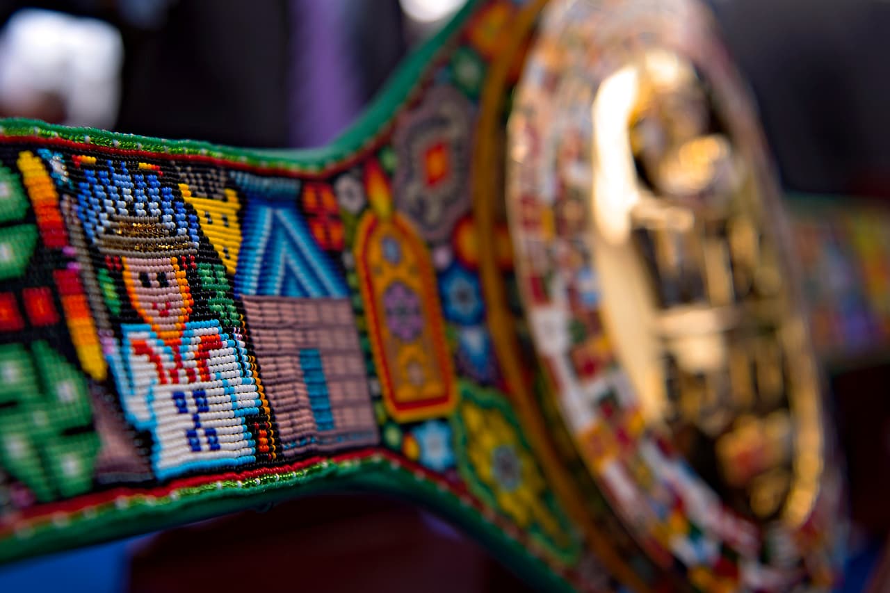 La pieza tiene por nombre "Adolfo López Mateos", expresidente de México entre 1958 y 1964, quien apoyó la fundación del Consejo Mundial de Boxeo en 1963.
<br>