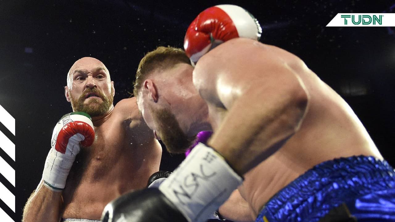 Tyson Fury no tuvo la aceptación que se esperaba en La T mobile Arena.