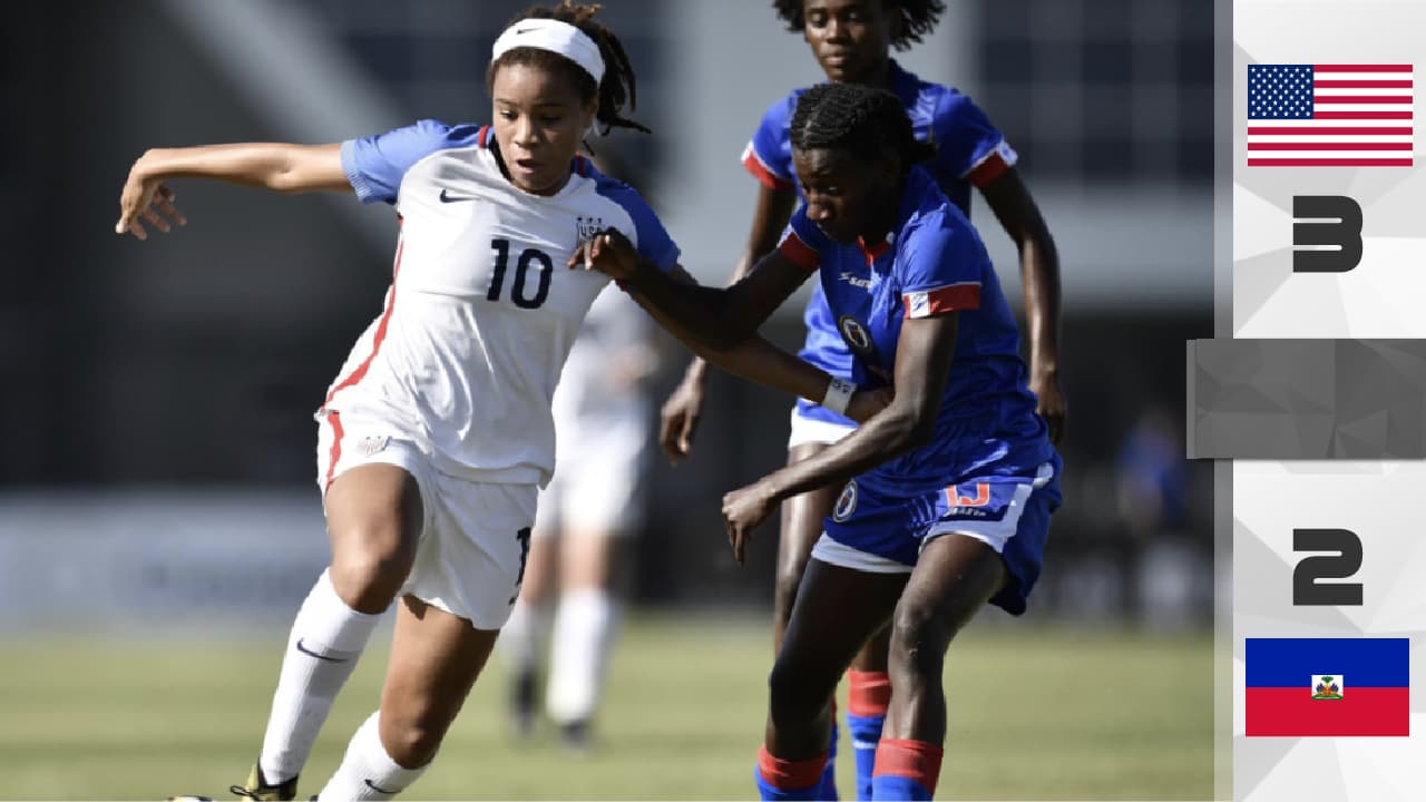 Estados Unidos Sub 17 femenil jugará ante México por el título de Concacaf 