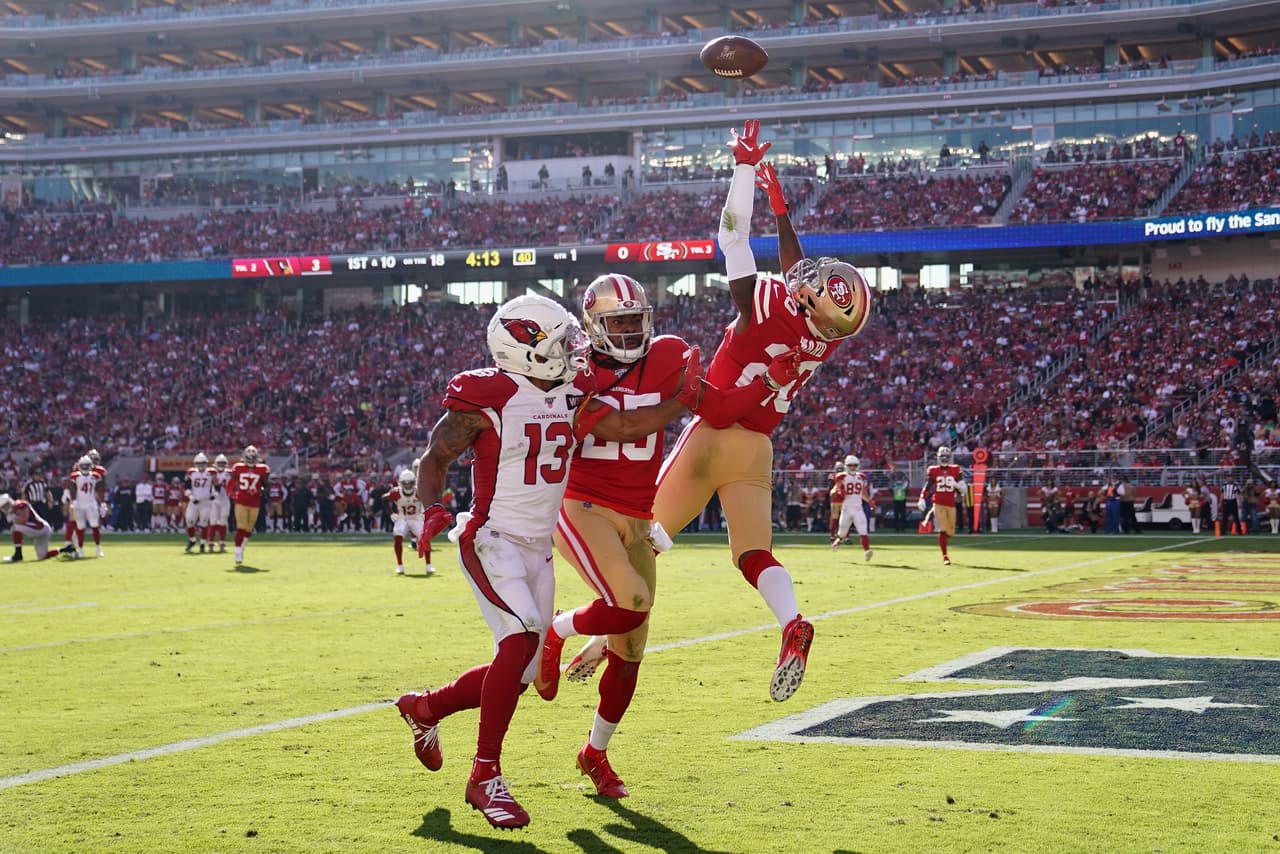 San Francisco 49ers
<b>36-26</b> Arizona Cardinals.