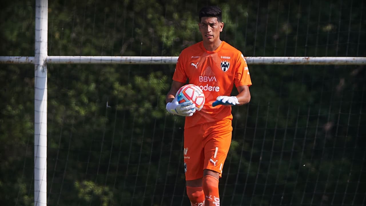 Esteban Andrada regresa a la portería con Rayados Sub-20