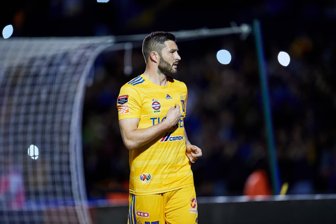 André-Pierre Gignac tiene dos tantos y encabeza el goleo de los Tigres en la justa continental, además de una asistencia.