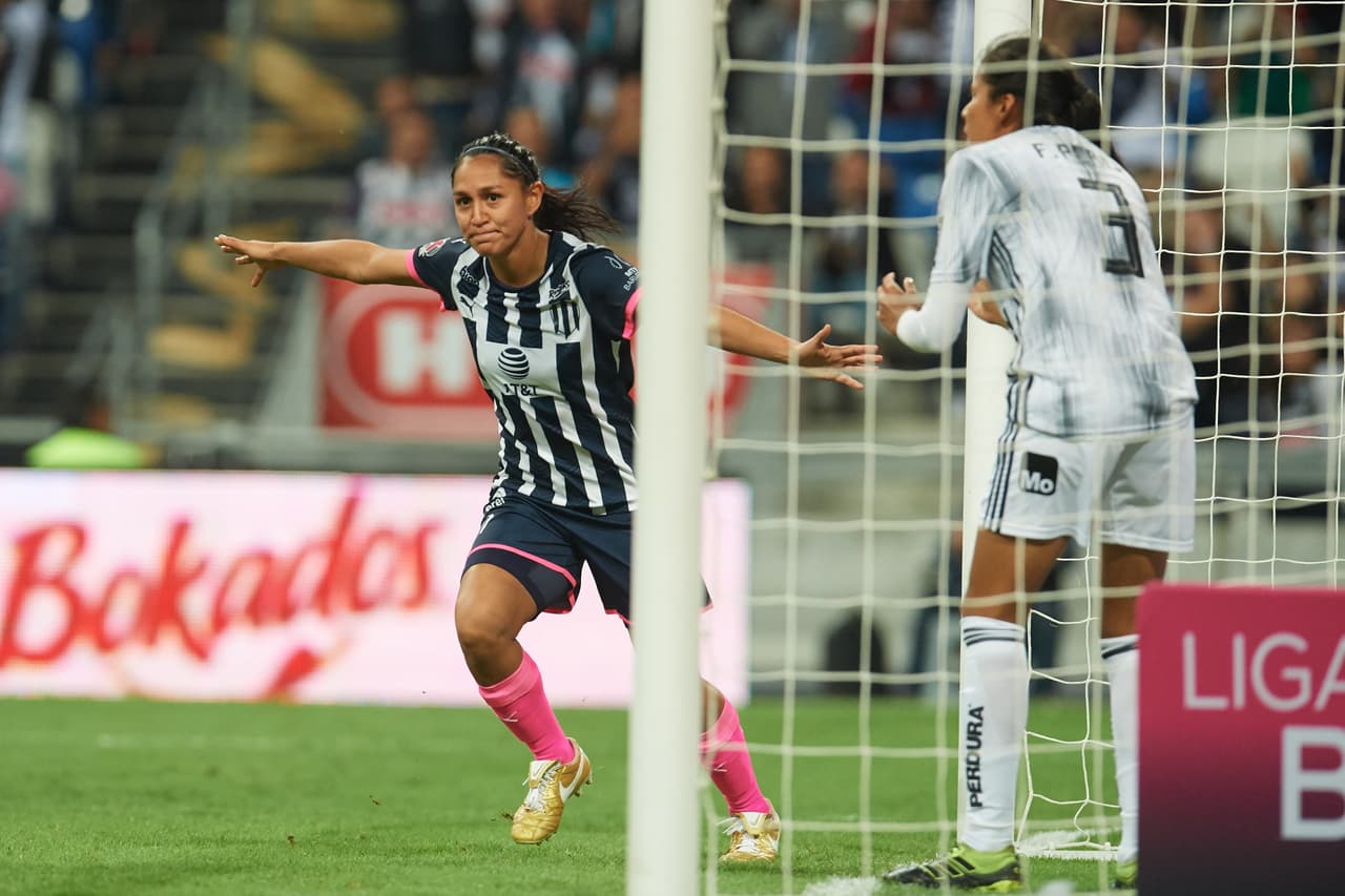 Monterrey 1-0 Atlas. Diana Laura Evangelista le da el triunfo a las Rayadas para seguir en la lucha por el campeonato.