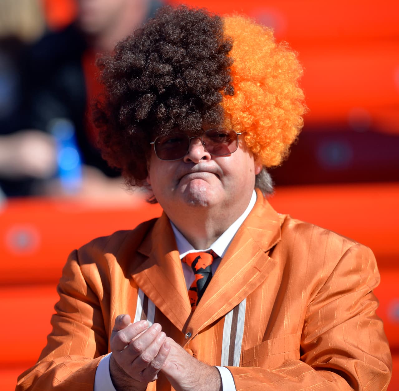 Pasión, locuras y disfraces, los fans de la NFL en la Semana 8.