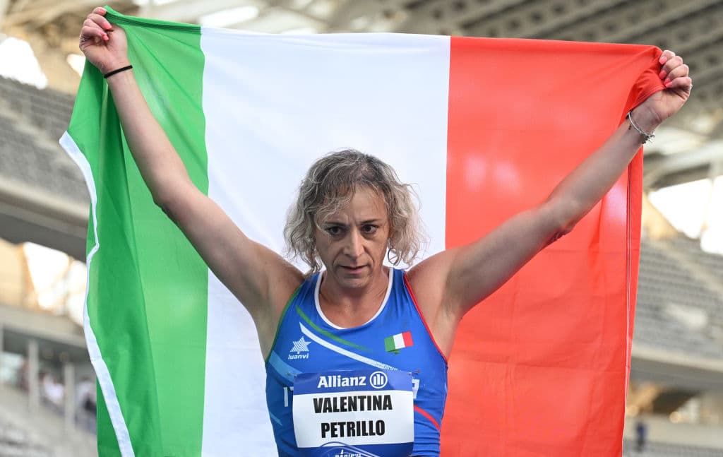 Italiana Valentina Petrillo, primera deportista trans en unos Paralímpicos