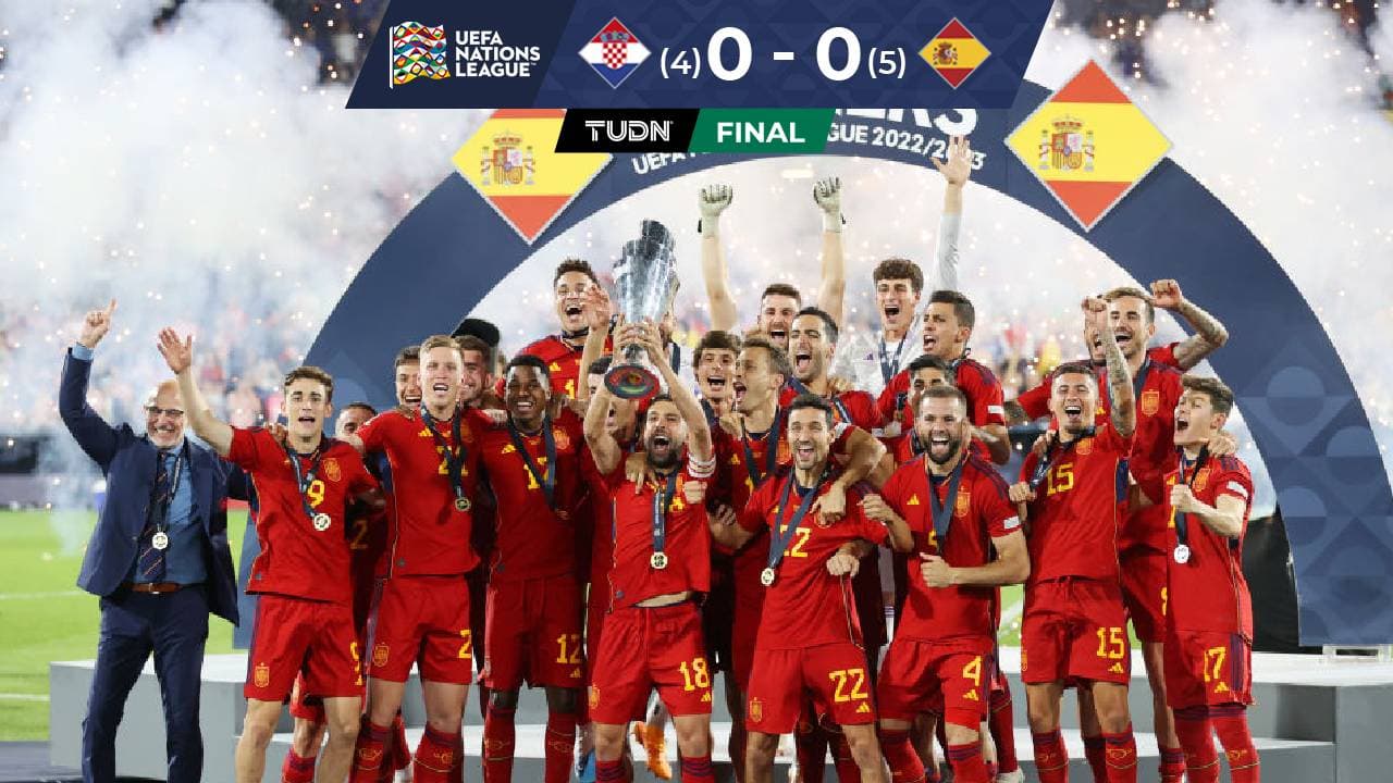 ¡Furioso campeón! España vence a Croacia en penales y suma nuevo título
