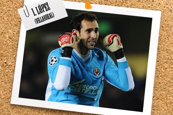 En la portería, el arquero del Villarreal, Diego López, fue una pesadilla para el Atlético de Madrid, al que mantuvo sin goles.