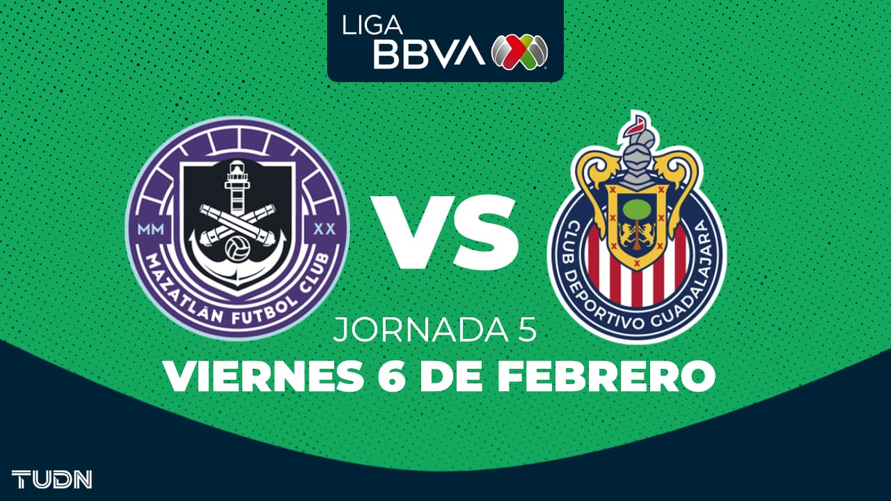 Mazatlán vs. Chivas: Horario y dónde ver el partido de la Liga MX Clausura 2026