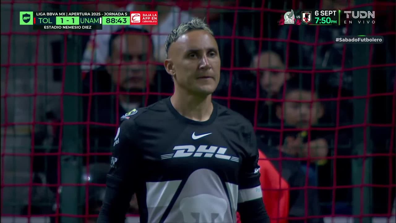 ¡Keylor Navas le quita un golazo a Héctor Herrera!