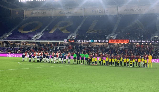 Se puso en marcha la Florida Cup 2019 en 'dos frentes de batalla' como St. Petersburg y Orlando, donde jugaron EIntracht Frankfurt, Sao Paulo, Ajax y Flamengo.