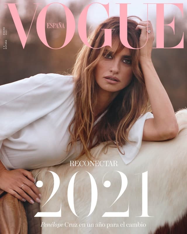 Penélope Cruz aparece en el ‘cover’, pero en la edición española.