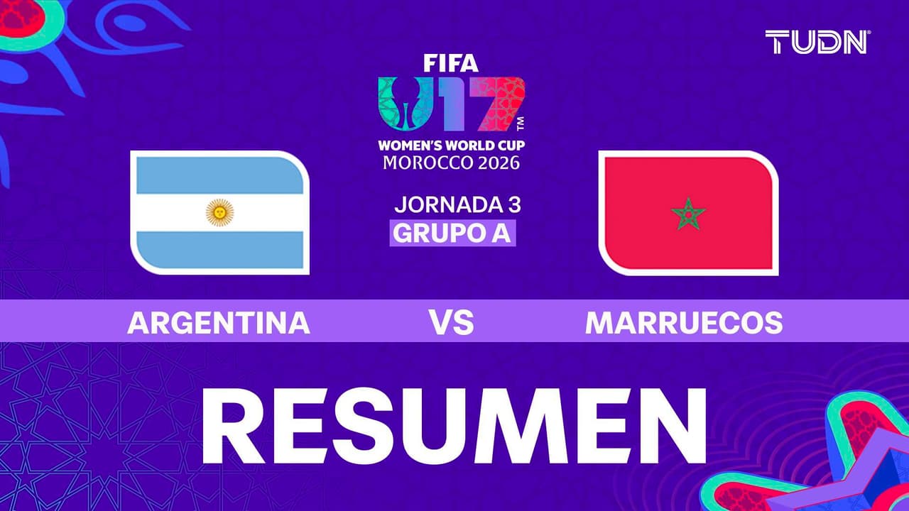 Resumen | Argentina gana y se clasifica en el Mundial Femenil Sub-17