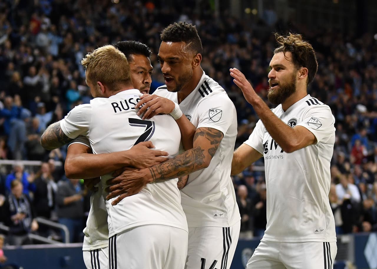 Con hat-trick de Russell, el Sporting destroza 6-0 a un Vancouver que jugó con dos menos