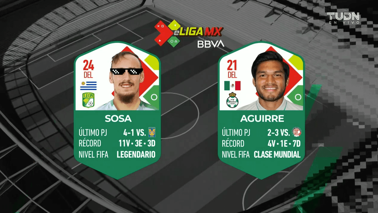 En un partido dramático, Nico Sosa vence 2-1 a Edu Aguirre de Santos y avanza a semifinales.