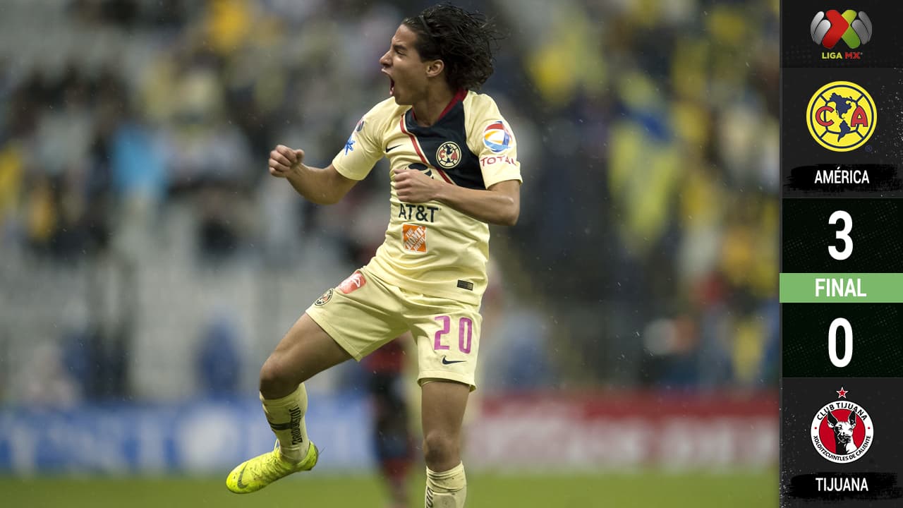 ¡Vuelo de altura! América goleó a Xolos y ya es líder