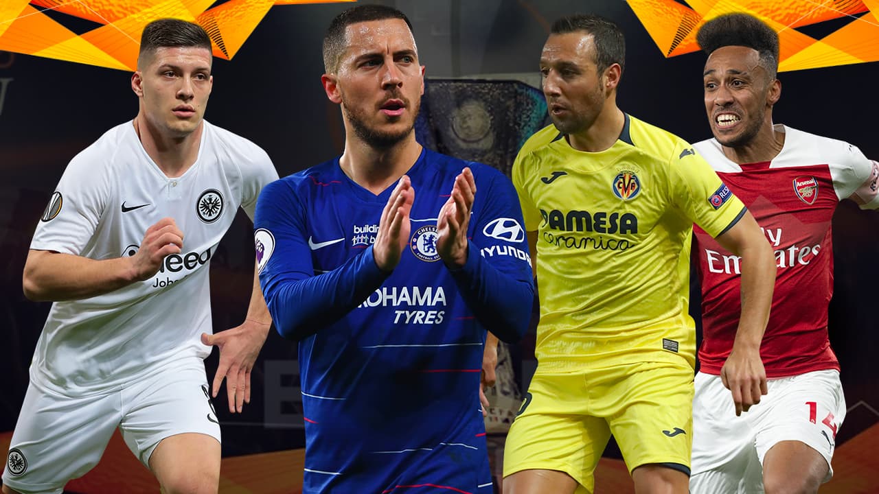 Jovic, Hazard, Aubameyang y demás cracks brillarán en Europa League.