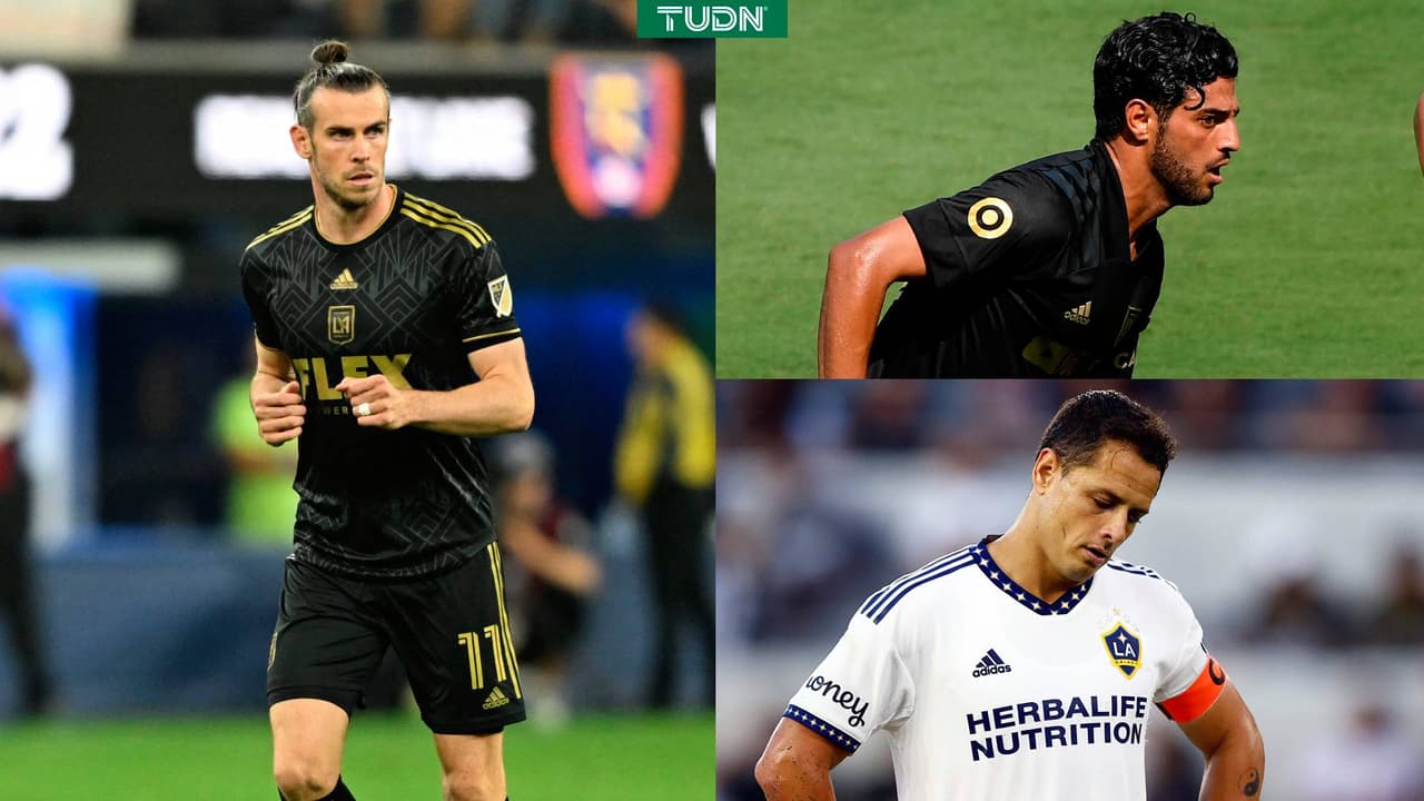 Bale se 'codea' con 'Chicharito' y Vela en exclusiva lista de MLS