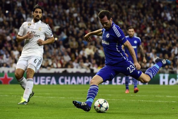 Fuch puso al frente a la visita con un potente disparo de derecha que venció a Casillas.