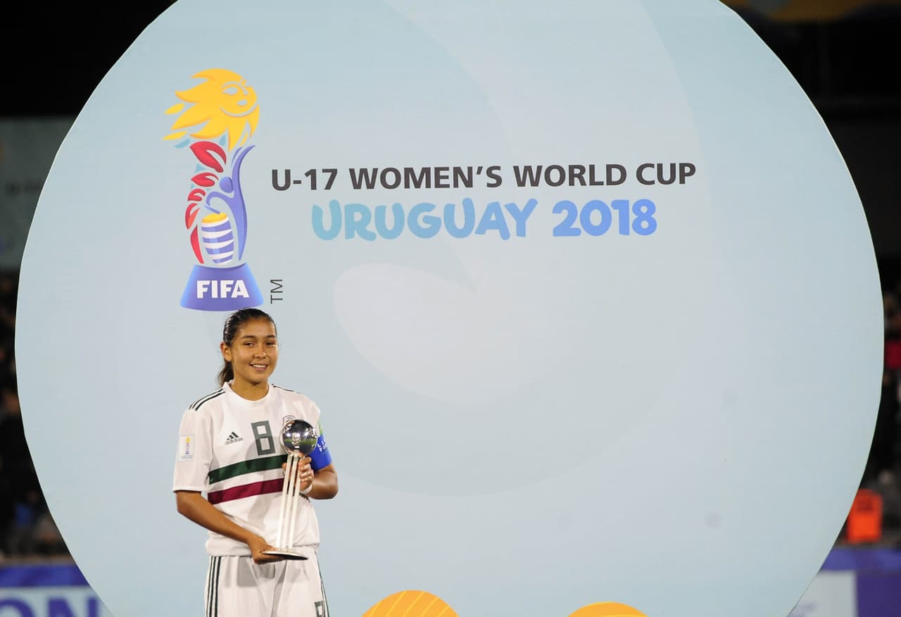 Nicole Pérez y México se quedan el balón de plata en el Mundial Femenil Sub-17 